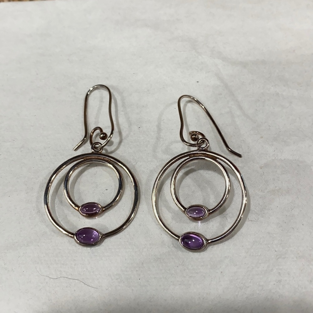 Silver Drop Earrings